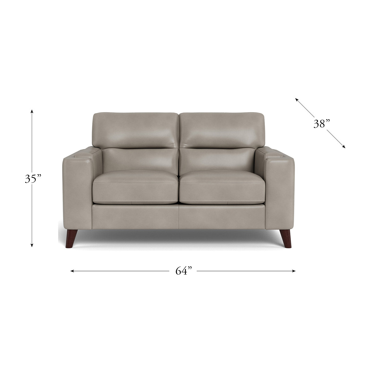 Sorena Top Grain Leather Sofa Collection