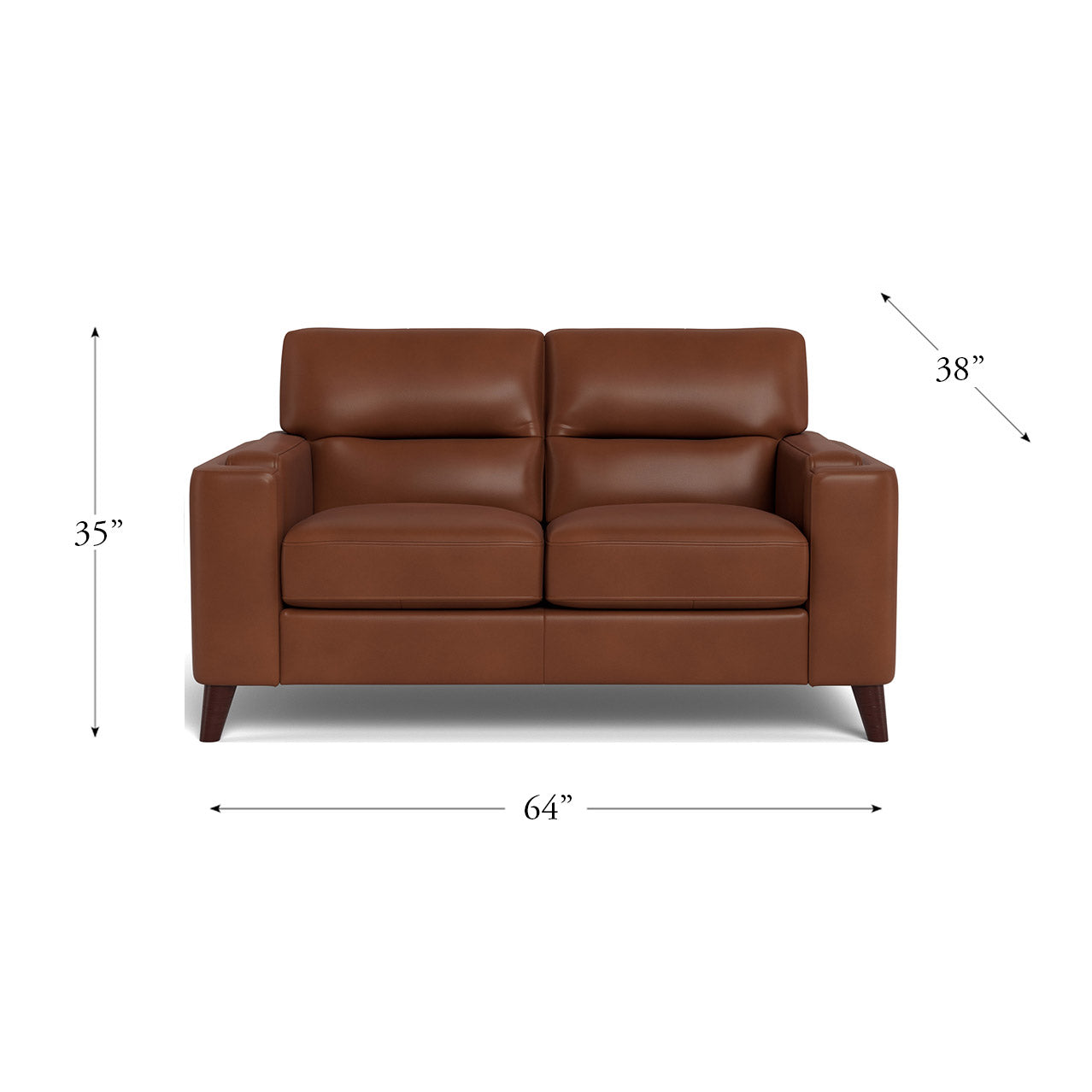 Sorena Top Grain Leather Sofa Collection