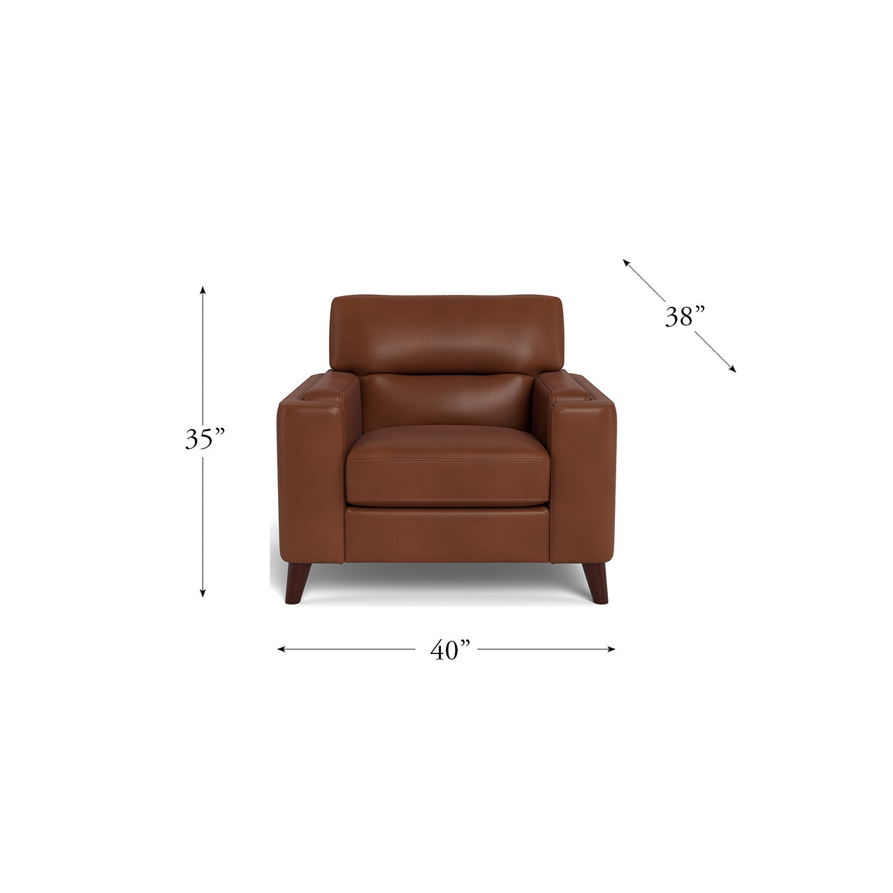 Sorena Top Grain Leather Sofa Collection
