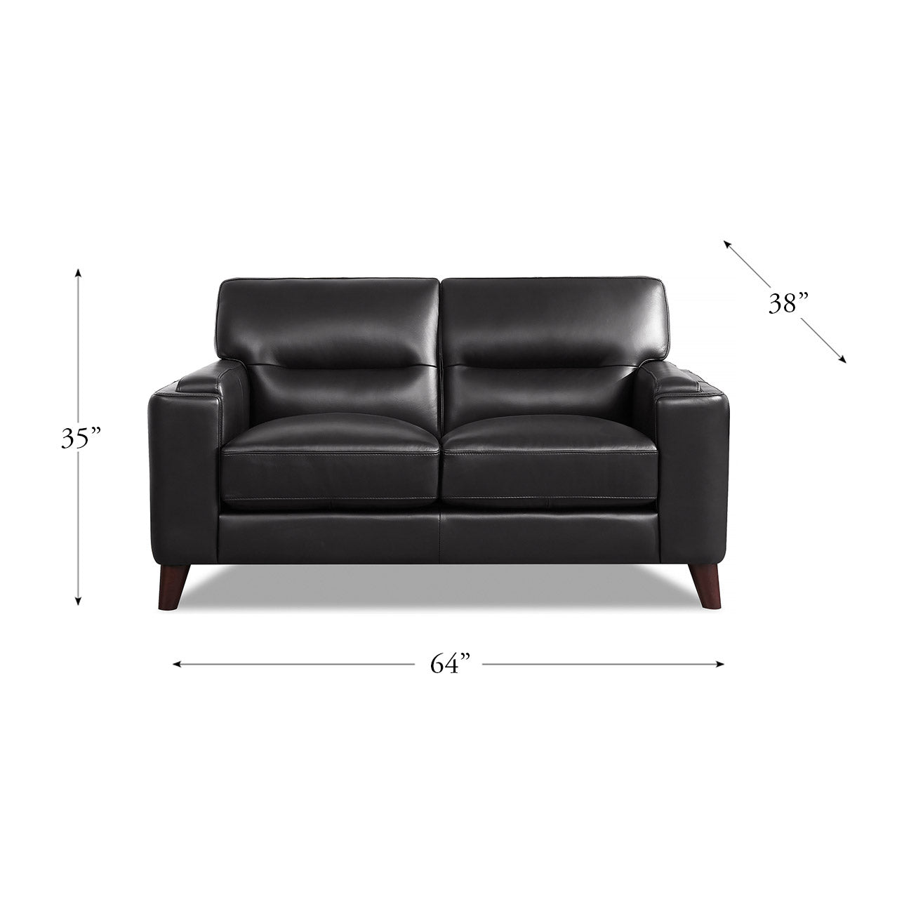 Sorena Top Grain Leather Sofa Collection