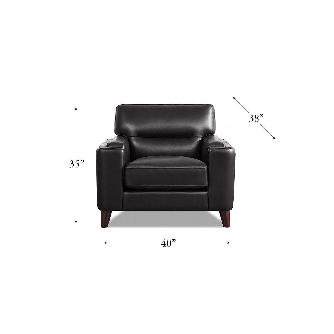 Sorena Top Grain Leather Sofa Collection