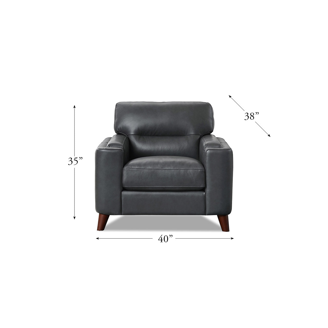 Sorena Top Grain Leather Sofa Collection