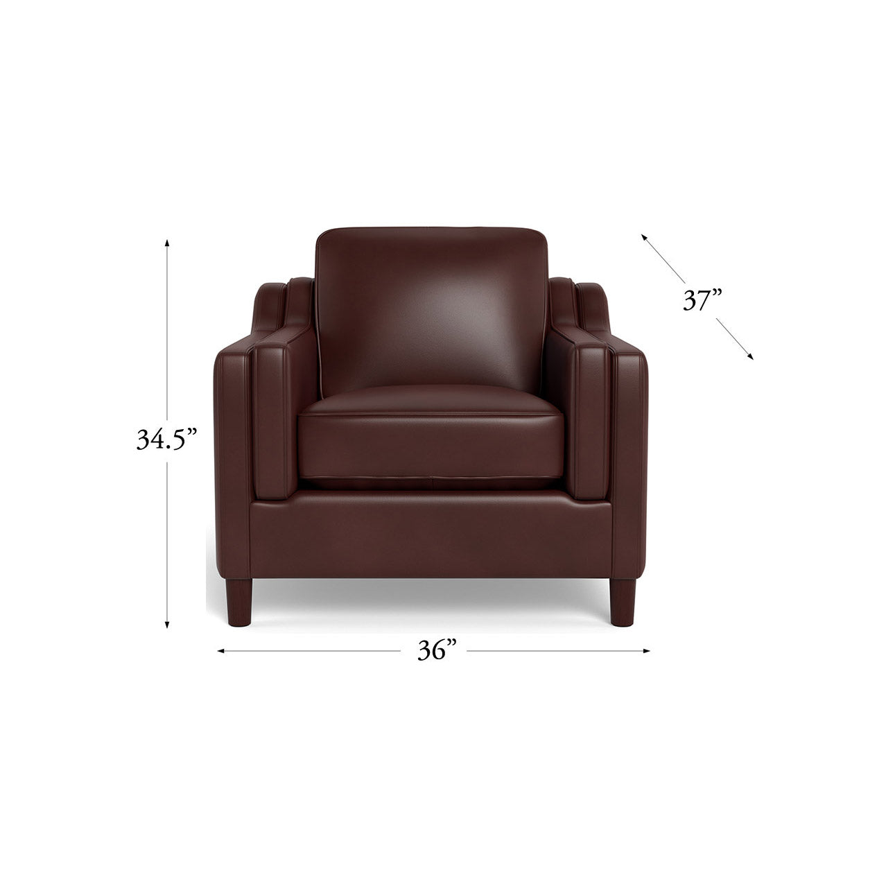 Dobson Top Grain Leather Sofa Collection