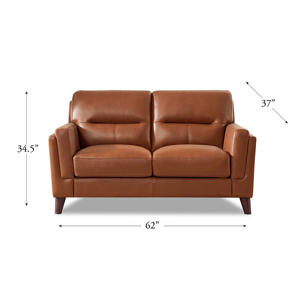 Tampa Top Grain Leather Sofa Collection
