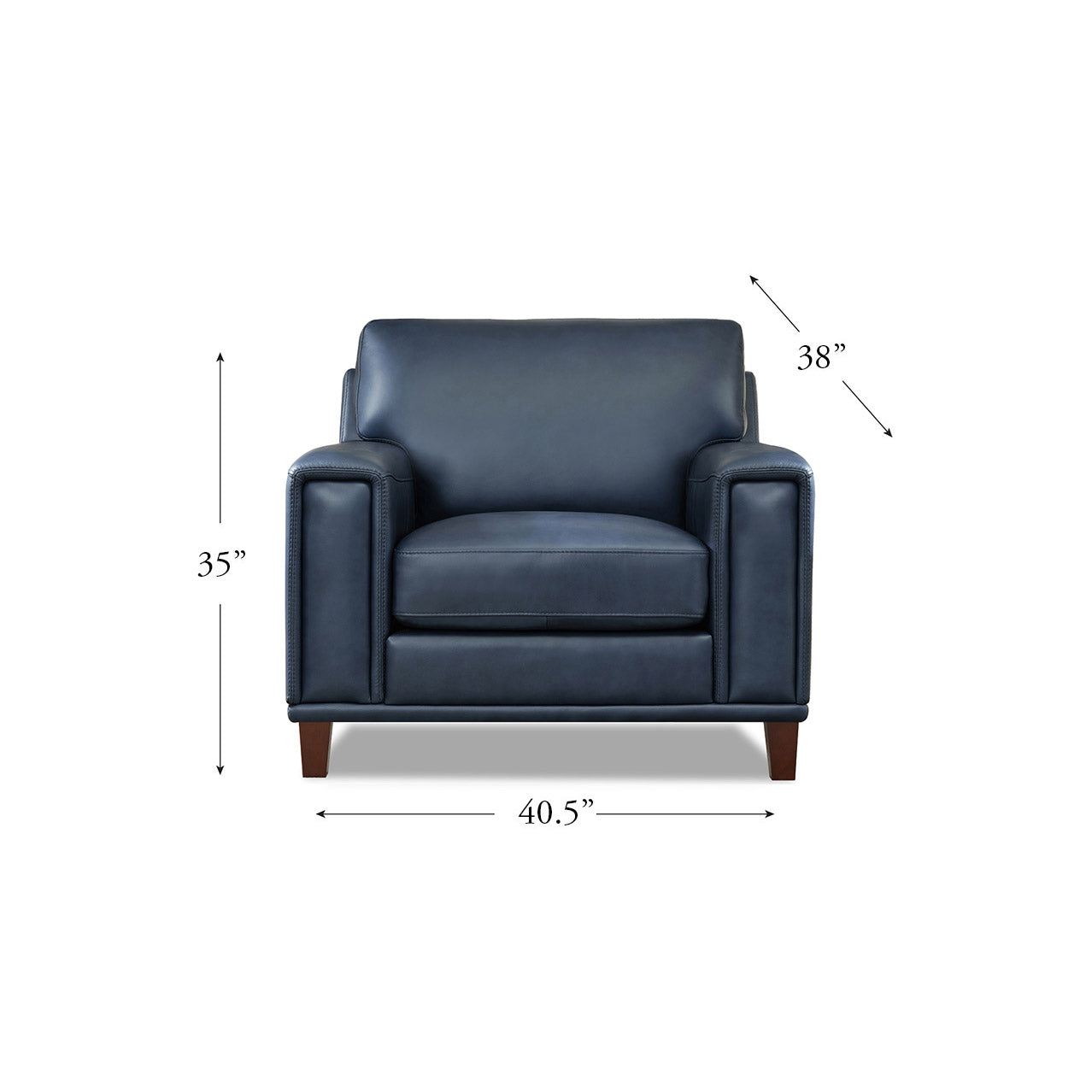 Jensen Top Grain Leather Sofa Collection