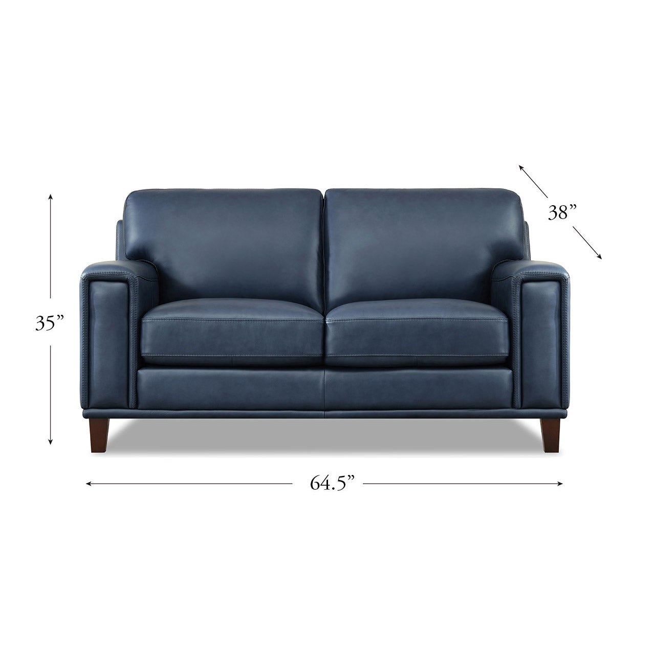 Jensen Top Grain Leather Sofa Collection