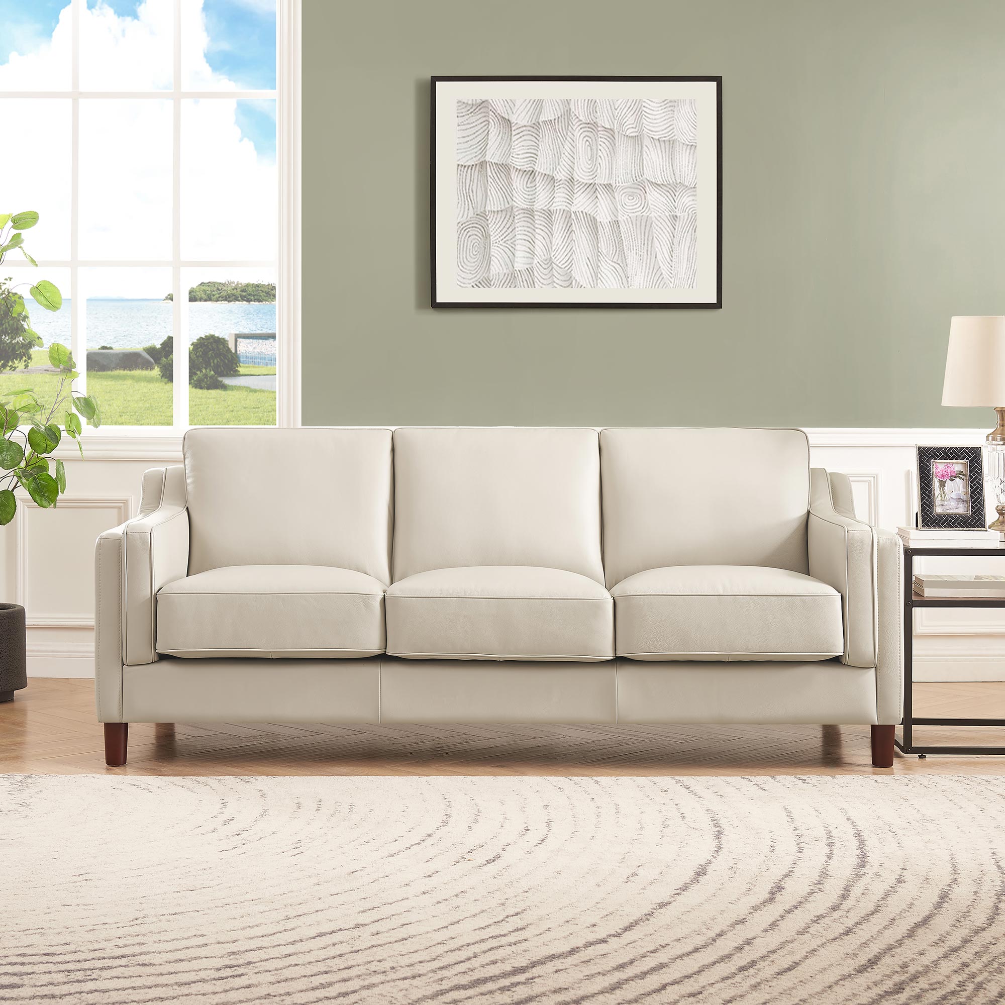 Dobson Top Grain Leather Sofa Collection