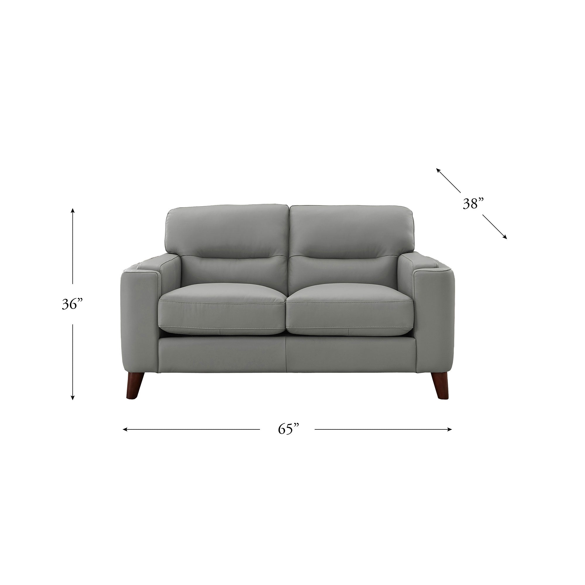 Sorena Top Grain Leather Sofa Collection