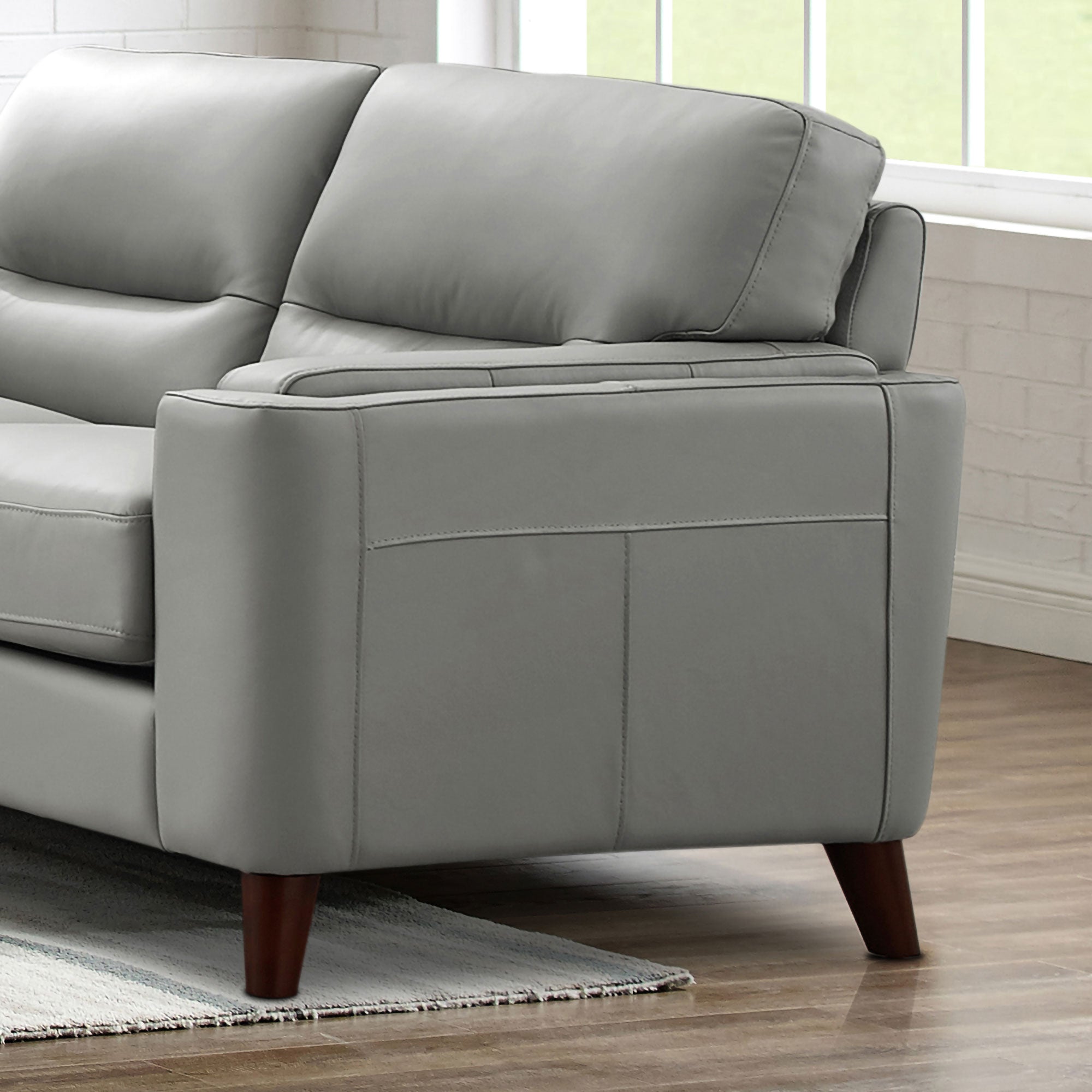 Sorena Top Grain Leather Sofa Collection