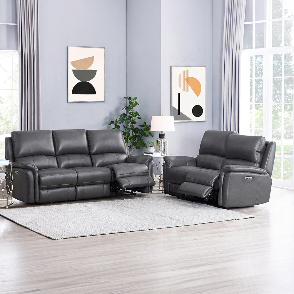 Marner Top Grain Leather Power Reclining Collection