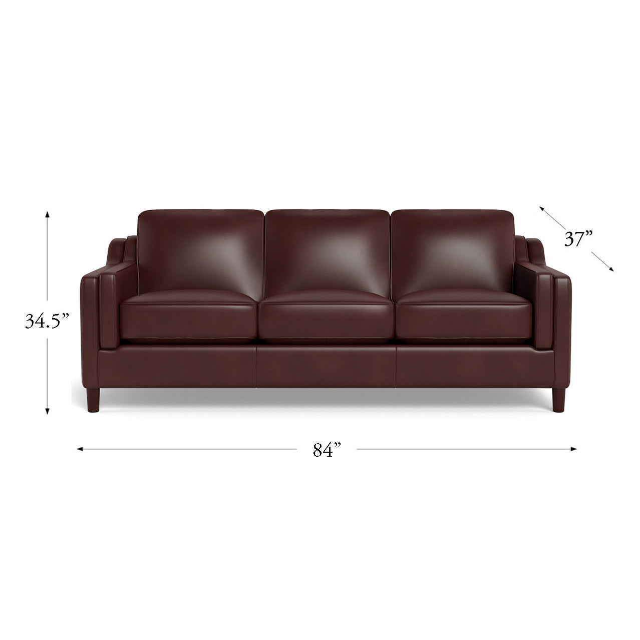 Dobson Top Grain Leather Sofa Collection