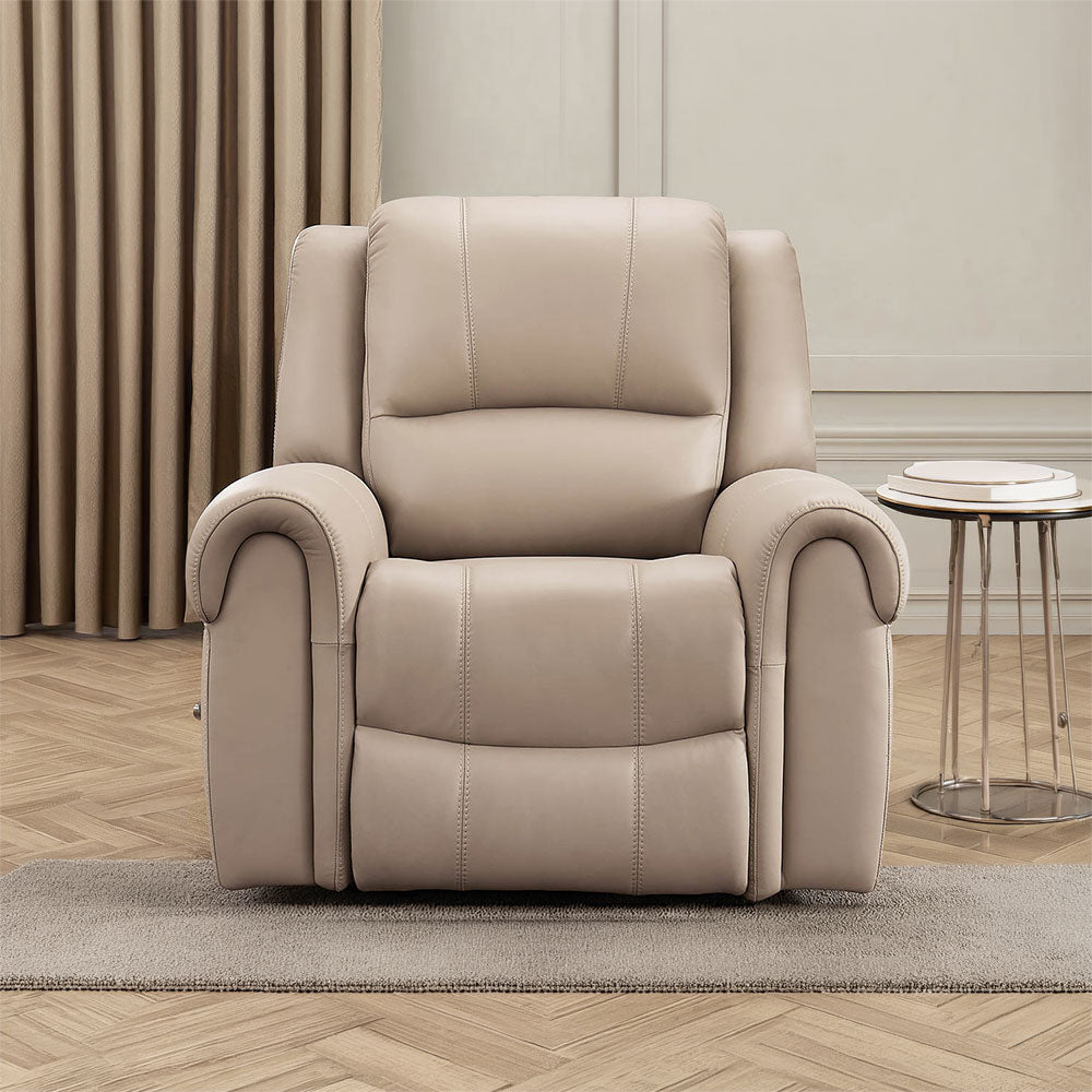 Santa Fe Top Grain Leather Manual Reclining Sofa Collection