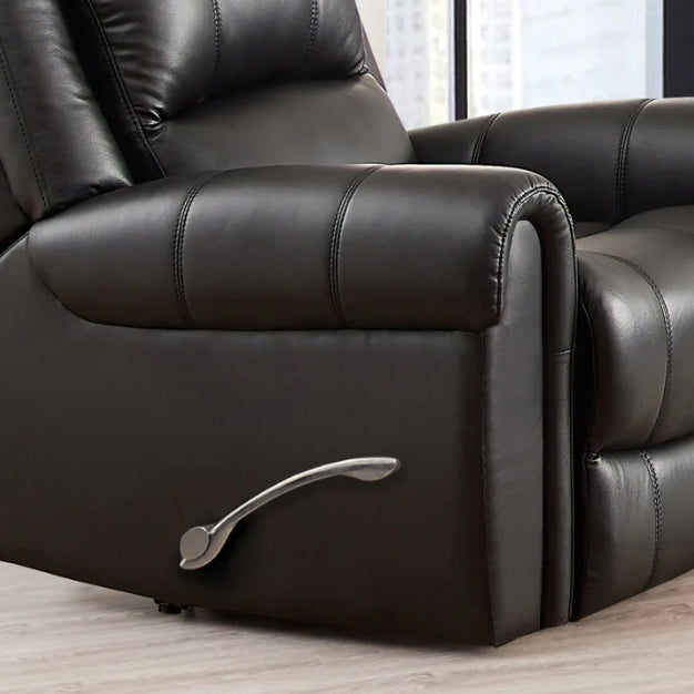 Santa Fe Top Grain Leather Manual Reclining Sofa Collection