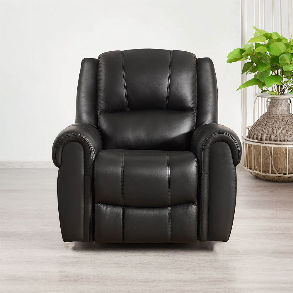 Santa Fe Top Grain Leather Manual Reclining Sofa Collection