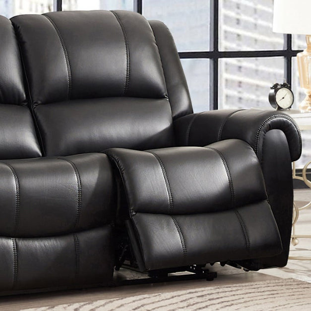 Santa Fe Top Grain Leather Manual Reclining Sofa Collection