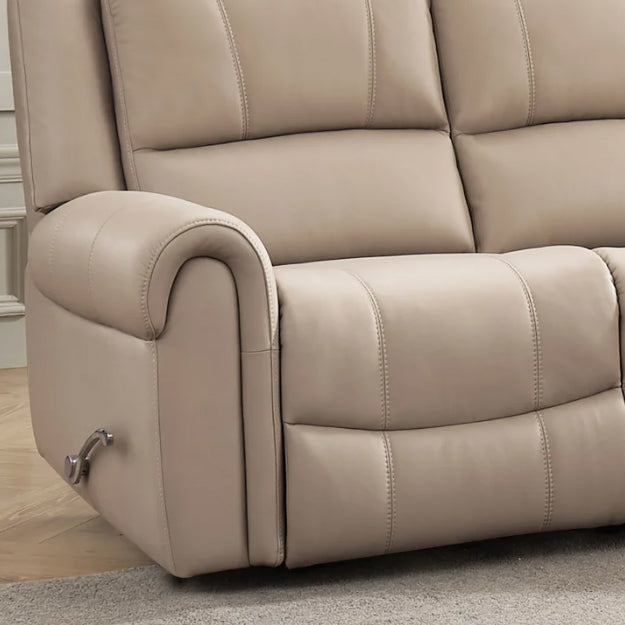 Santa Fe Top Grain Leather Manual Reclining Sofa Collection