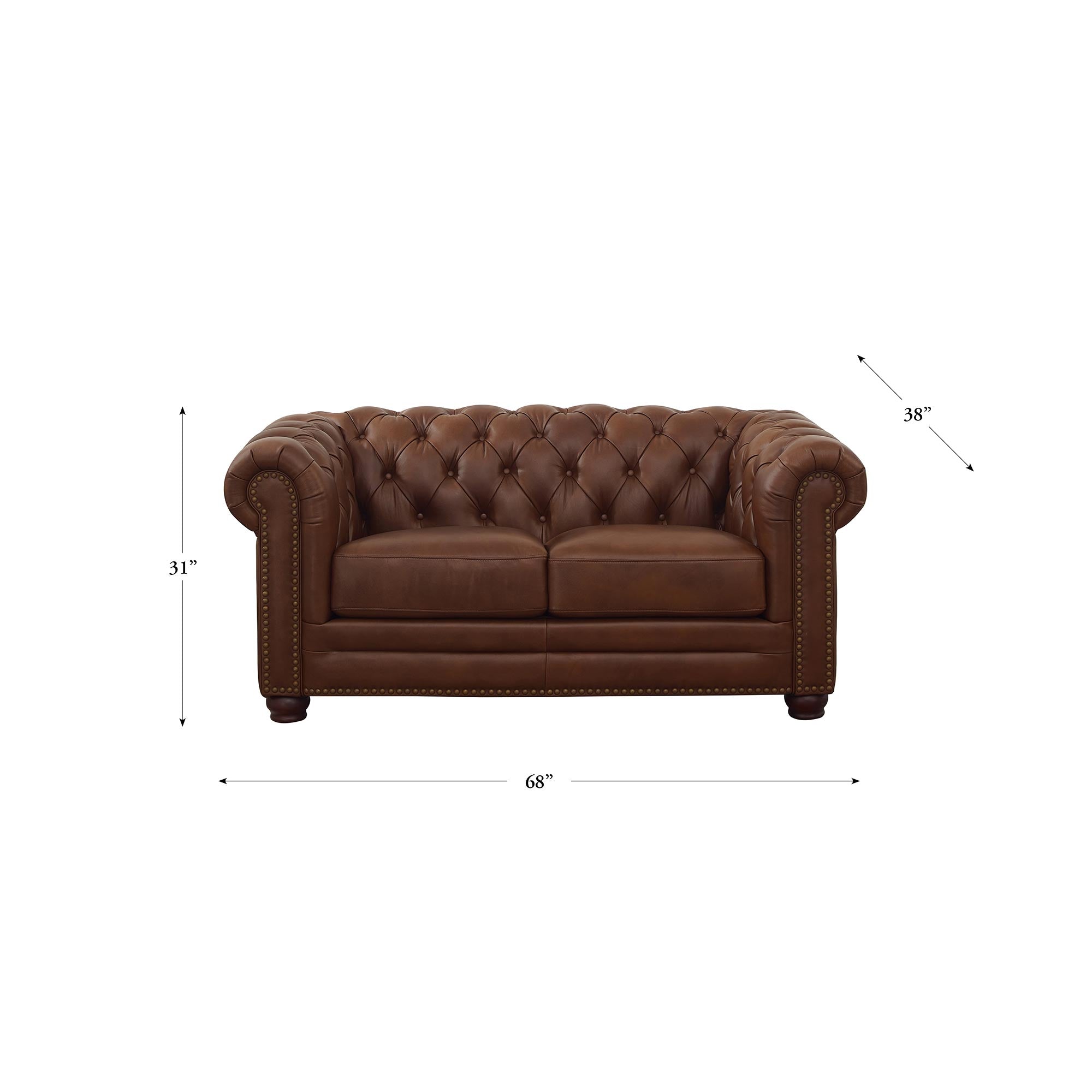 Allington Top Grain Leather Sofa Collection