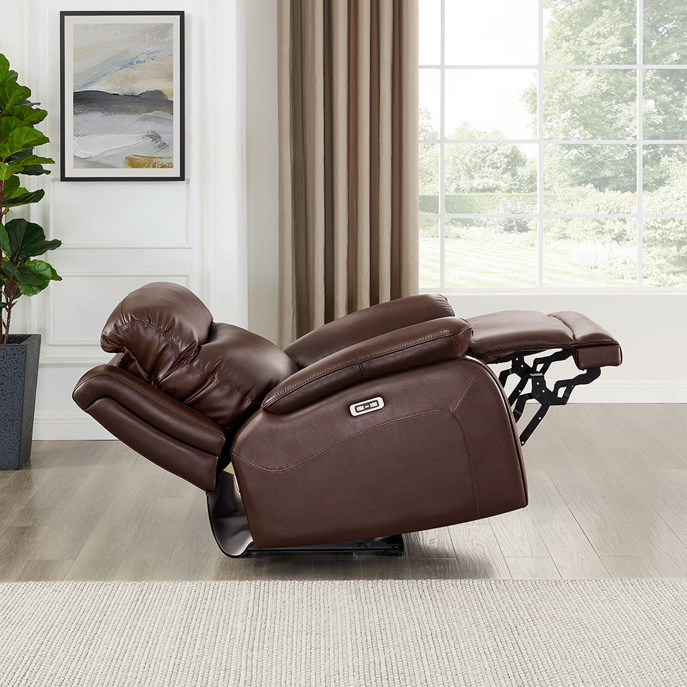 Jackson Top Grain Leather Zero Gravity Power Reclining Sofa Collection with Power Headrests