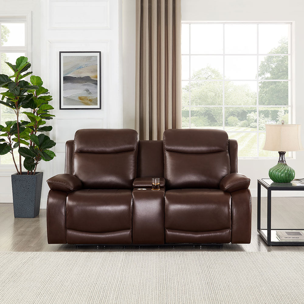 Jackson Top Grain Leather Zero Gravity Power Reclining Sofa Collection with Power Headrests