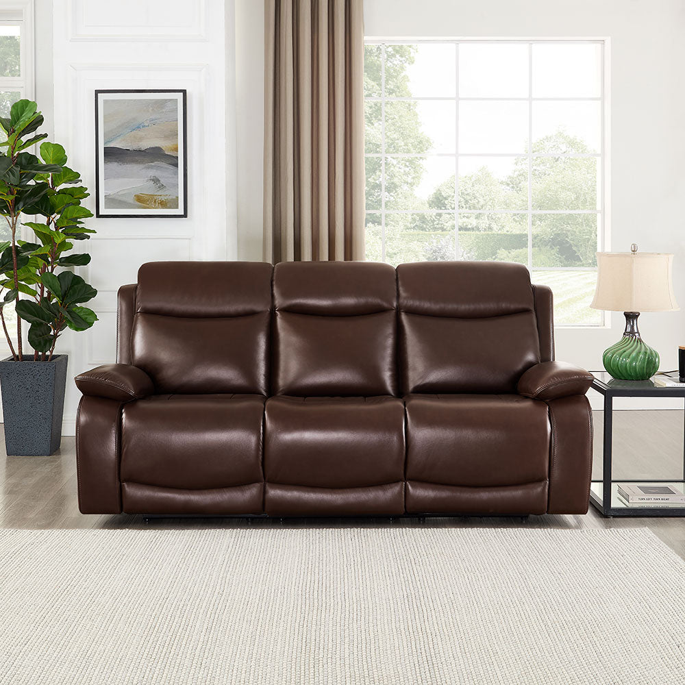 Jackson Top Grain Leather Zero Gravity Power Reclining Sofa Collection with Power Headrests