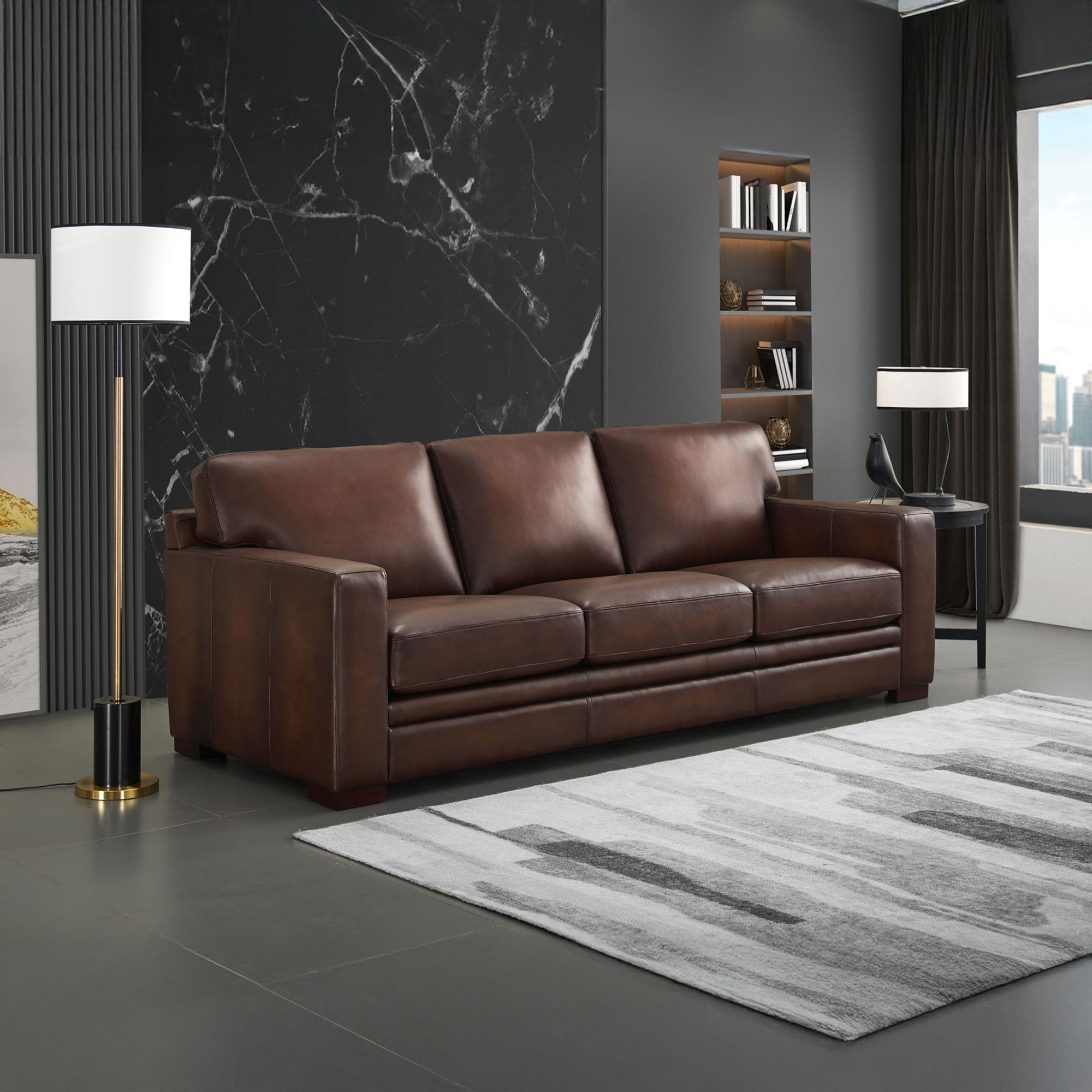 Luca Top Grain Leather Collection